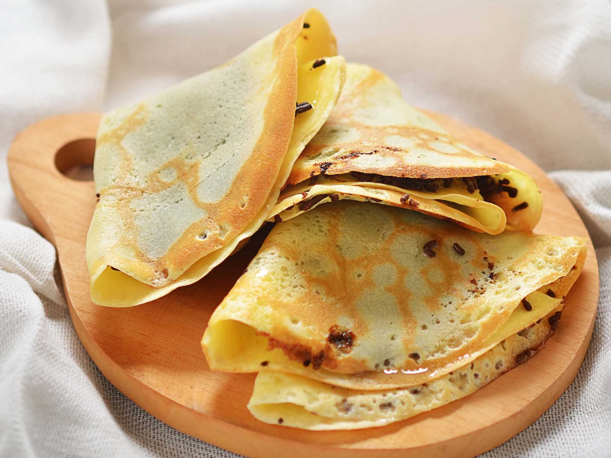 Crepa de Mermelada de Fresa