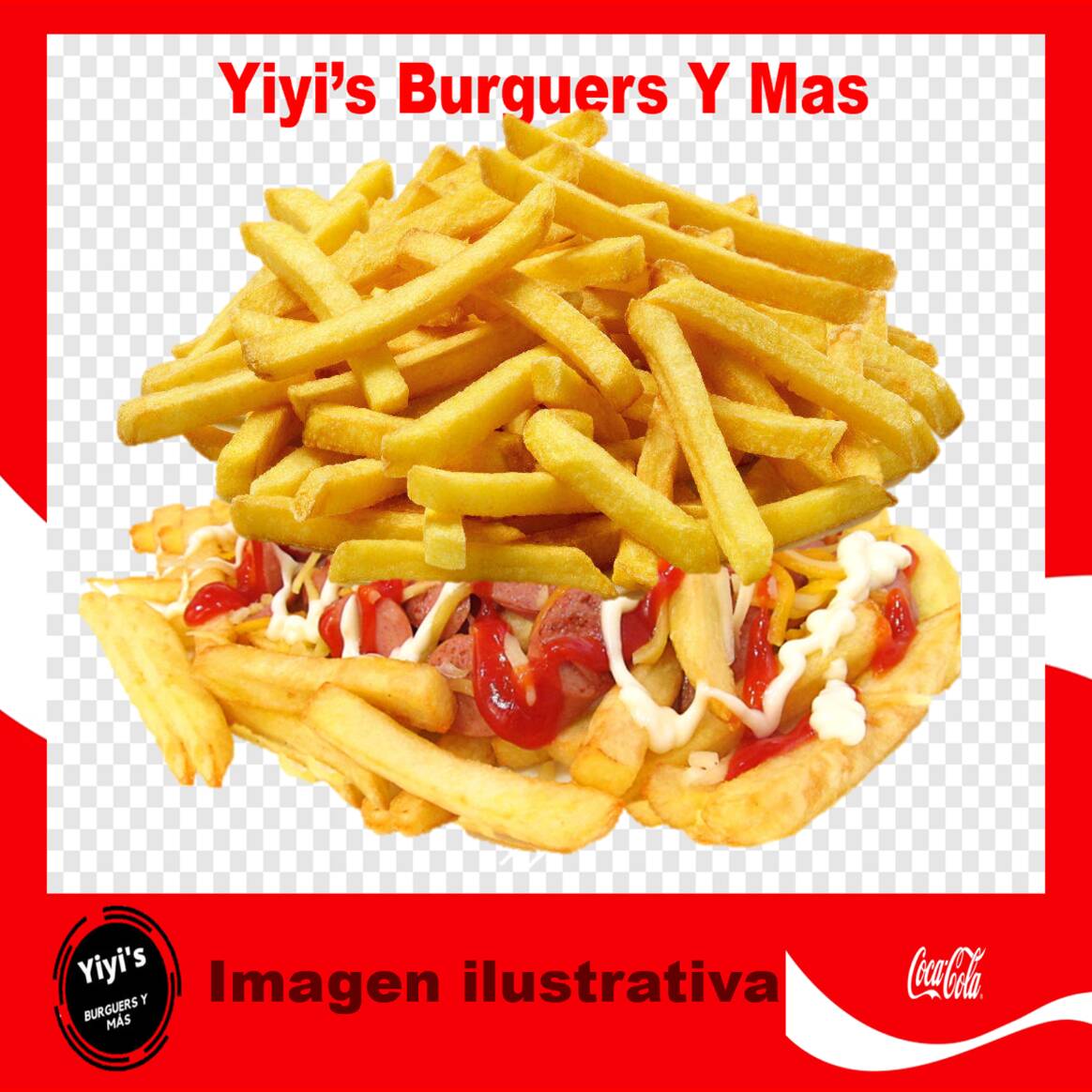 Papas Fritas Naturales con Cátsup o a Tu Gusto