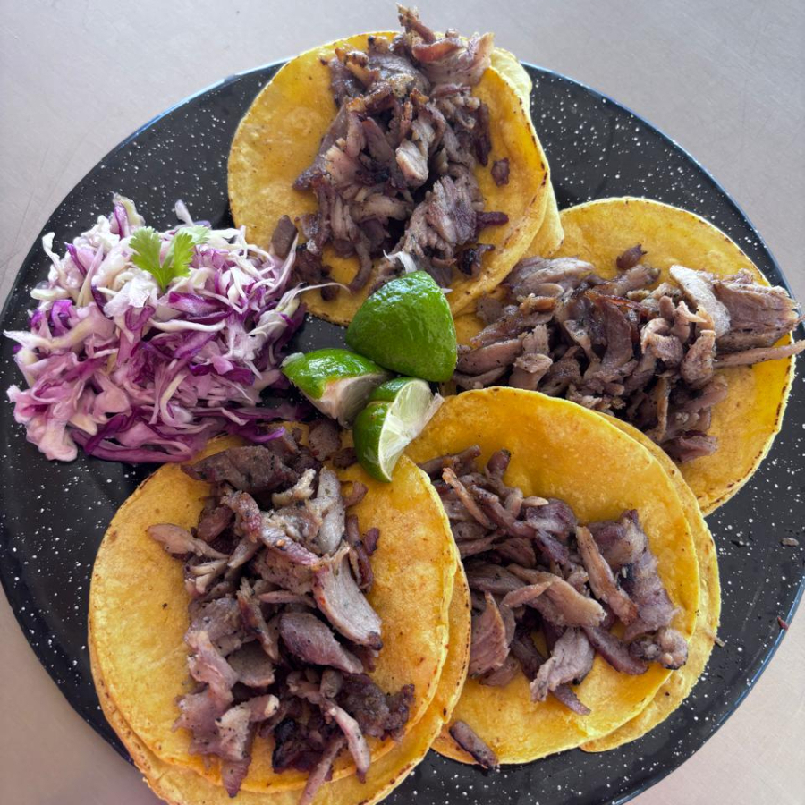 Taco MAIZ ÁRABE con QUESO