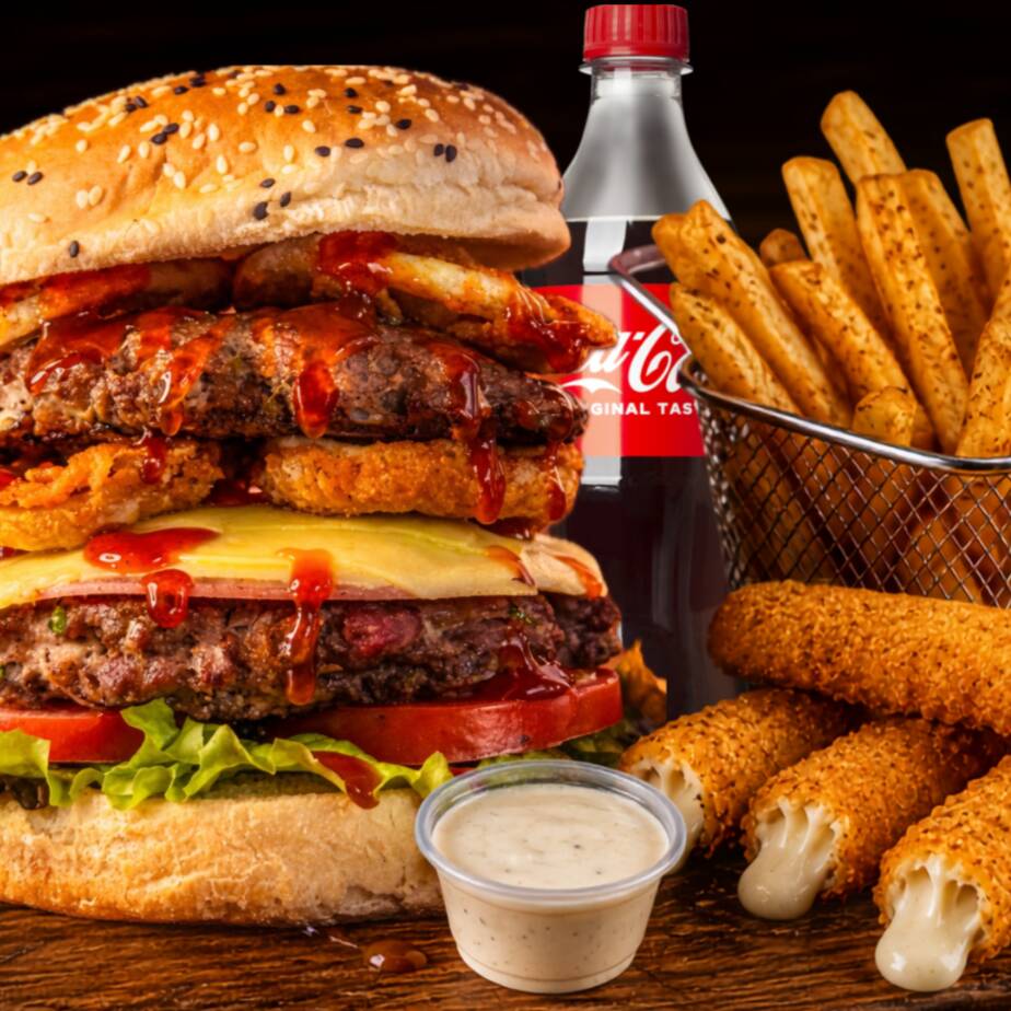 combo xtreme + dedos de queso y refresco