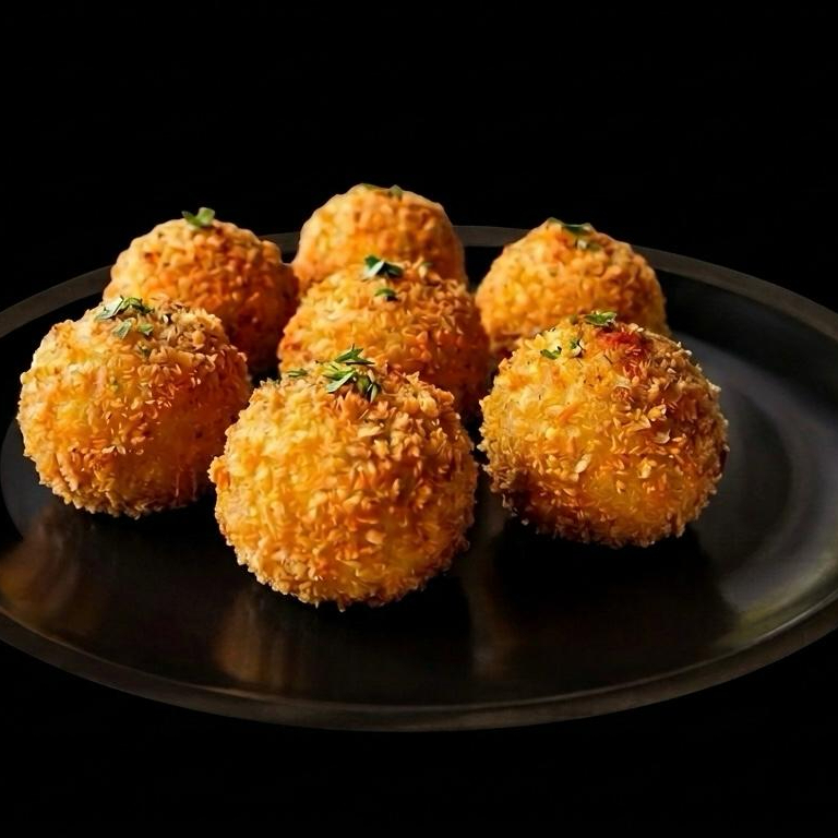 Bolitas de Tampico Empanizadas