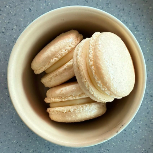 Macaron Chocolate Blanco