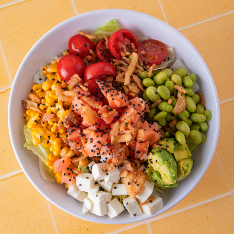 Poke de Doble Salmón