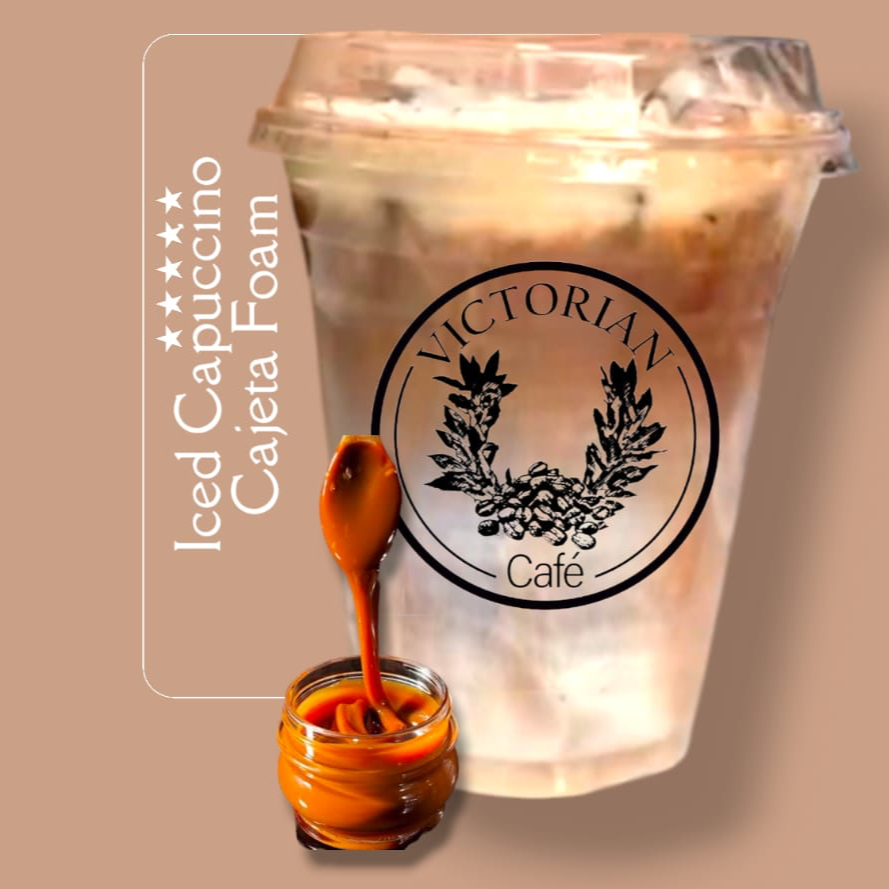 ICED CAPUCCINO CAJETA FOAM 14OZ