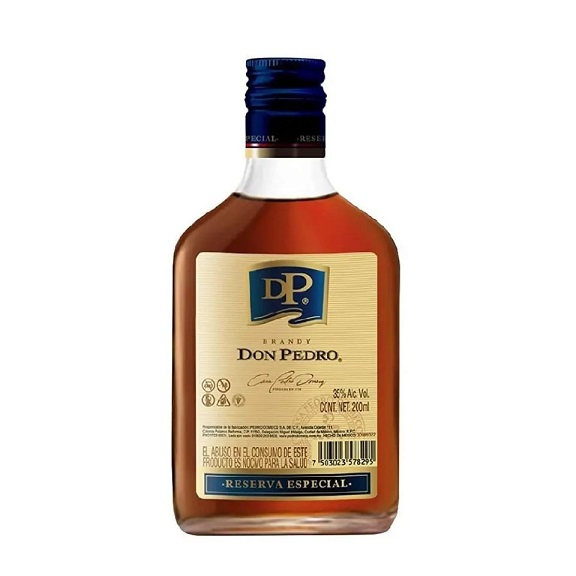 Brandy Don Pedro Gran Reserva 200 Ml