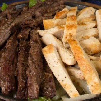 Parrillada Chica de Fajitas Mixtas