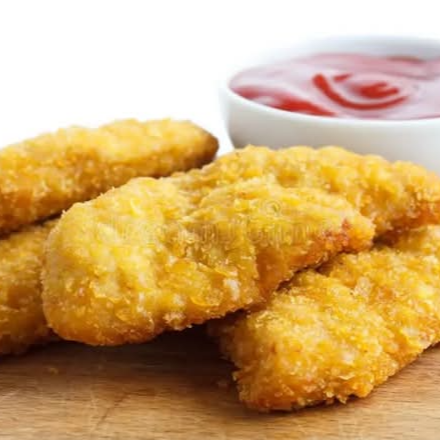 Nuggets con Papas