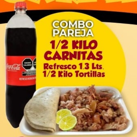 Combo Pareja 3 Mixto Tortilla Refresco