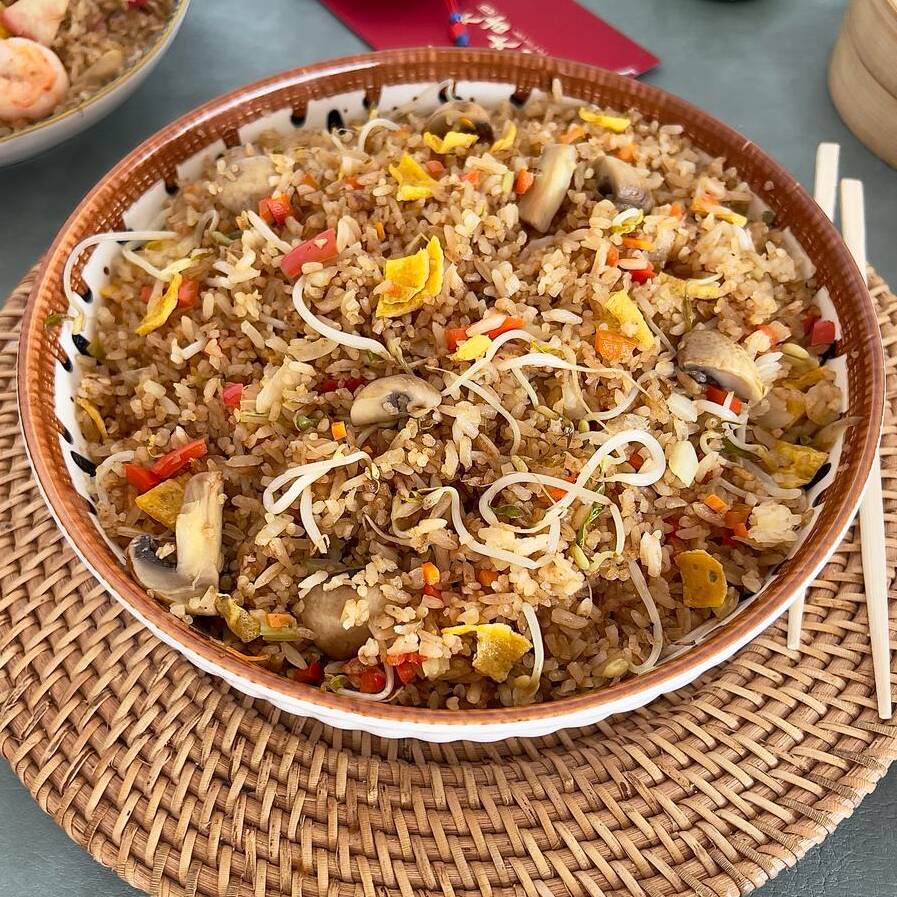 Medio Chow Fan Vegetariano