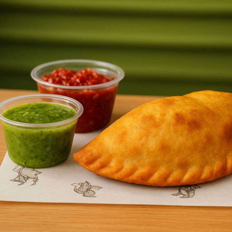 Empanada estilo colombia
