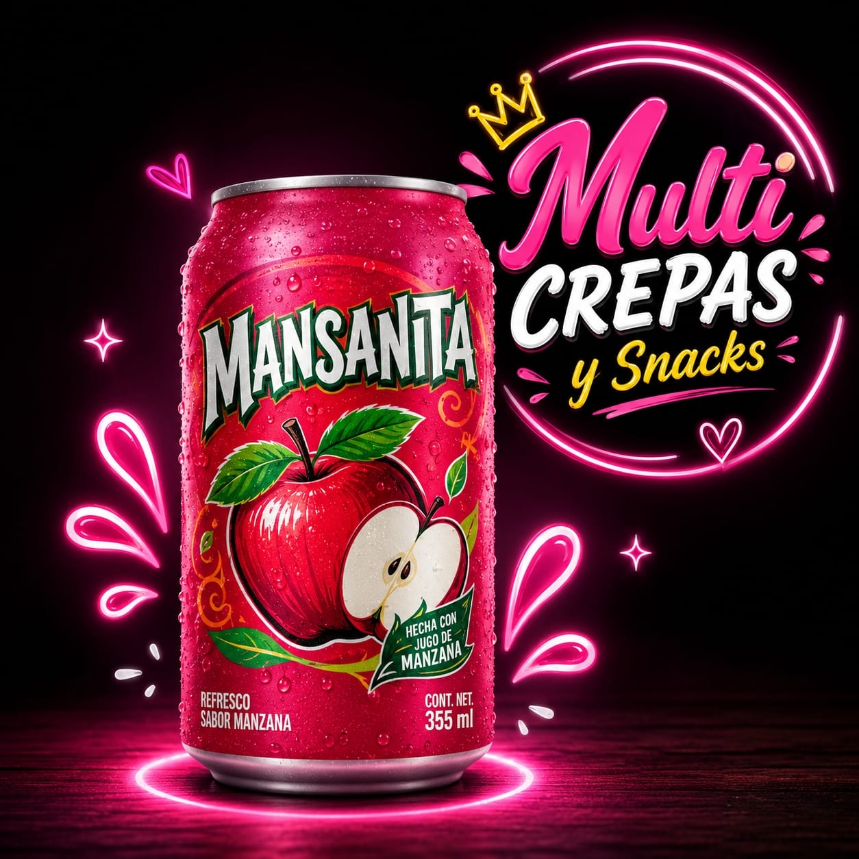 Manzanita de 355 ML