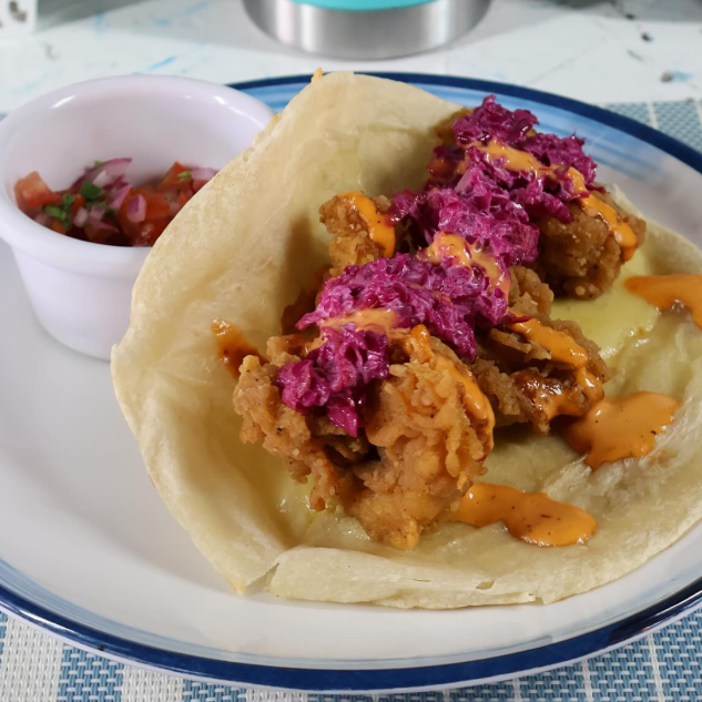 Taco Capeado de Pescado