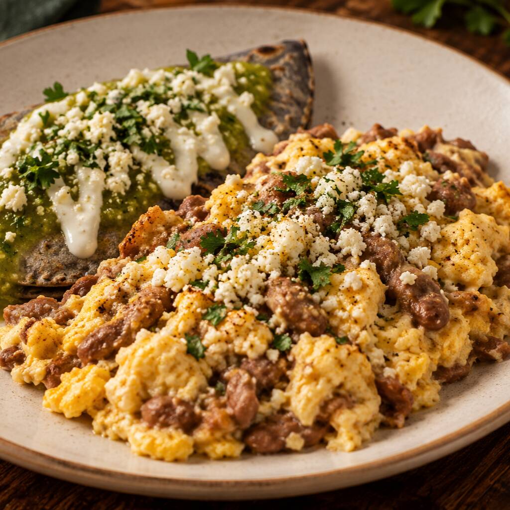 Huevos con Frijoles