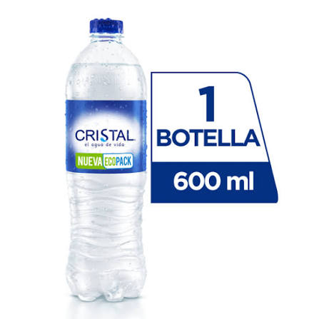 Agua Cristal 600 ml