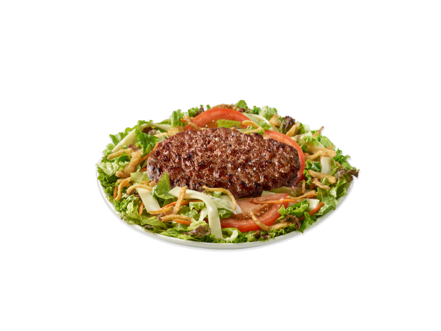 Ensalada con torta de Carne