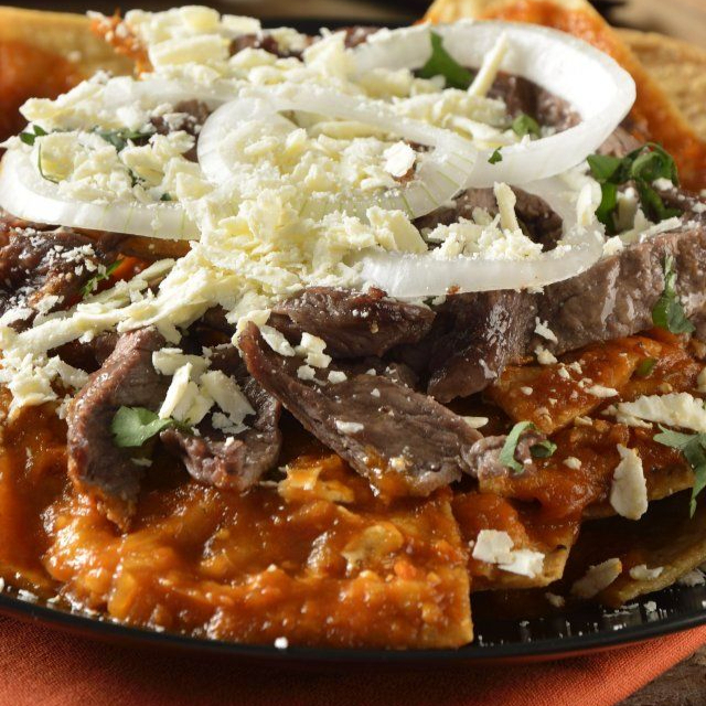 Arrachera al guajillo