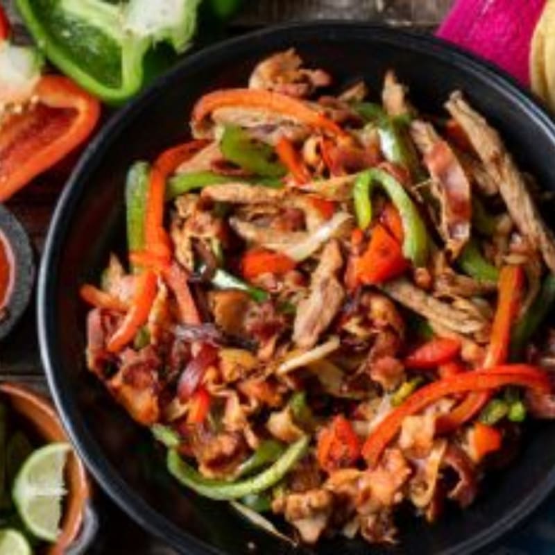 Sabor Tropical estilo Alambre Hawaiano