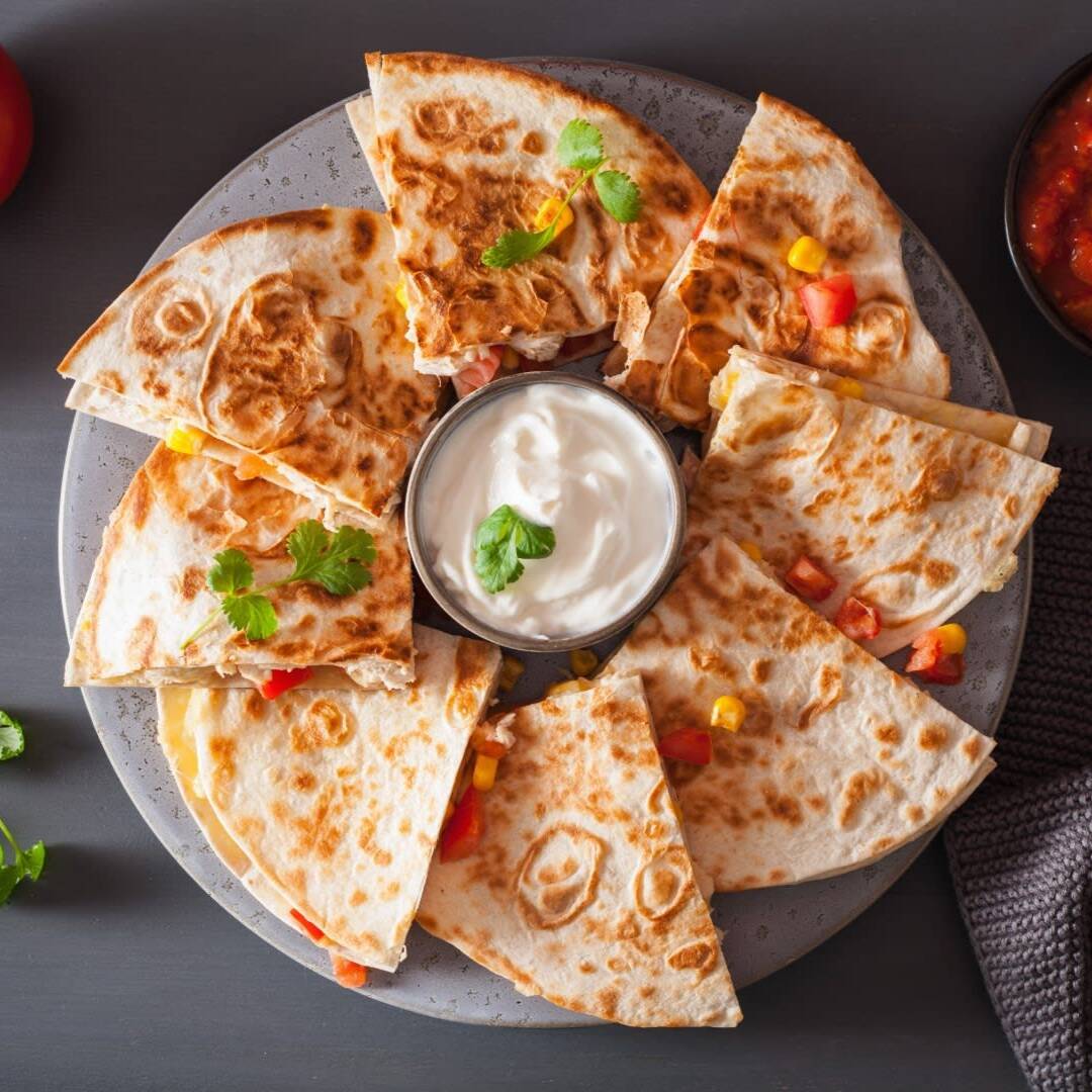 Quesadilla con Guisado