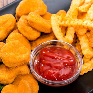 Nuggets Con Papas