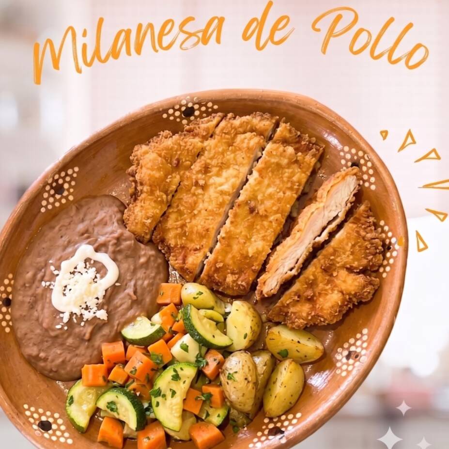 Milanesa de Pollo Empanizada