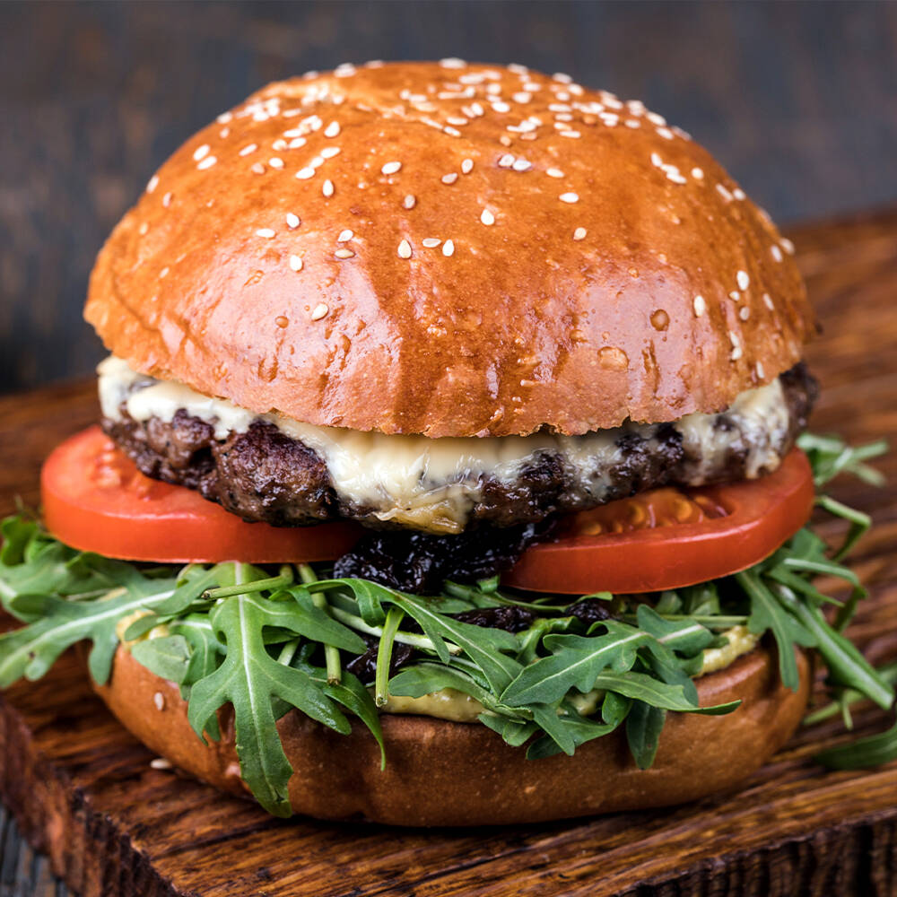 HAMBURGUESA ARRACHERA