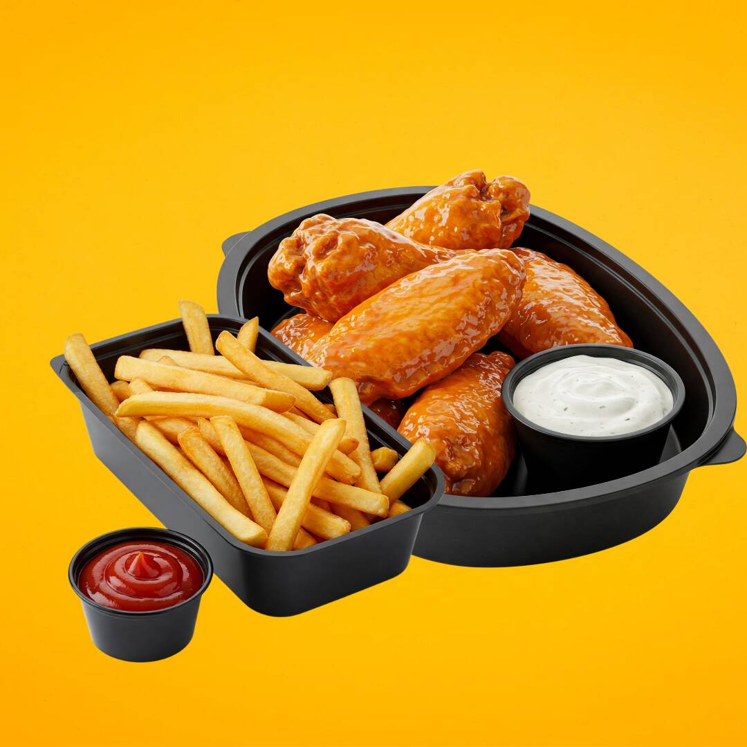 COMBO: 5 Alitas + 1 Papas Francesa
