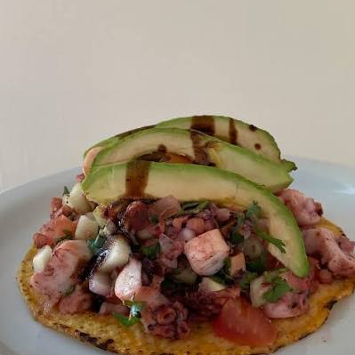 Tostada de Pulpo