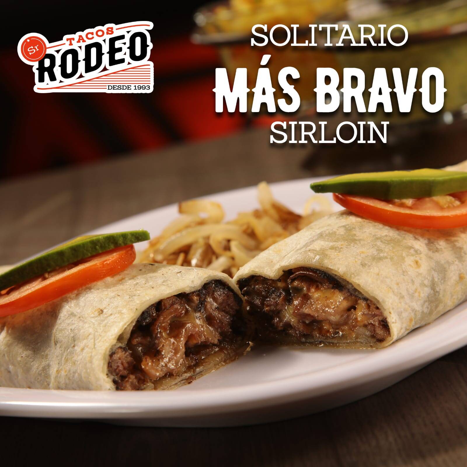 Burrito El Solitario Más Bravo de Sirloin