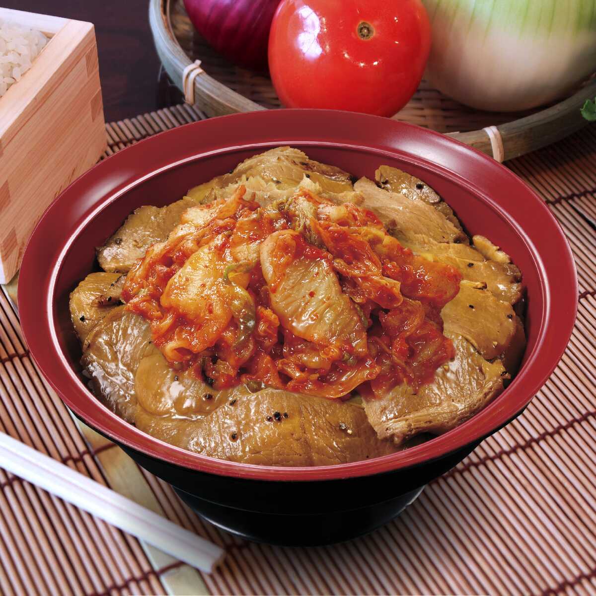 Chashu Don con Kimchi