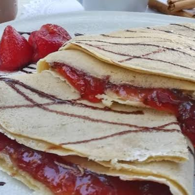Crepa con Mermelada