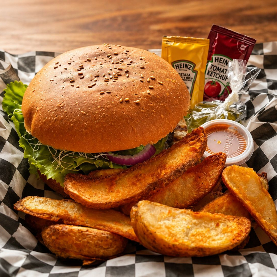 Hamburguesa Sirlon con Queso