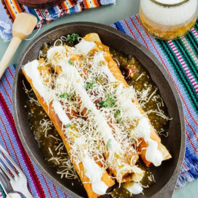 Flautas de Pollo+refresco de 335ml