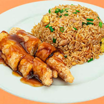 Enrollado con Salsa de Ostión(sin verduras)