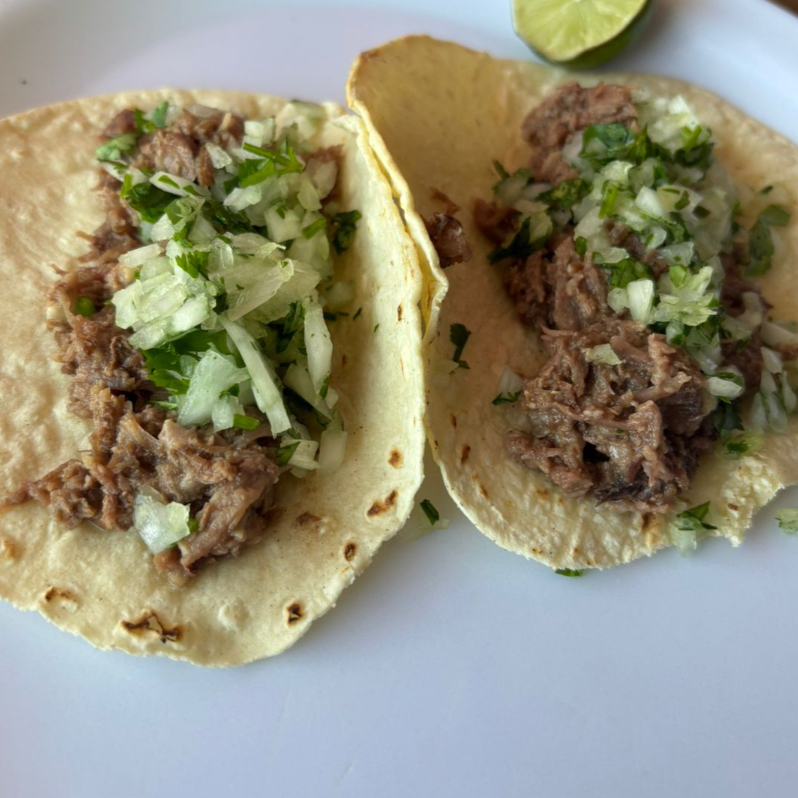 4 Tacos de Barbacoa