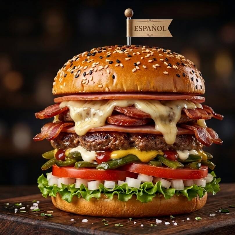 Hamburguesa Española