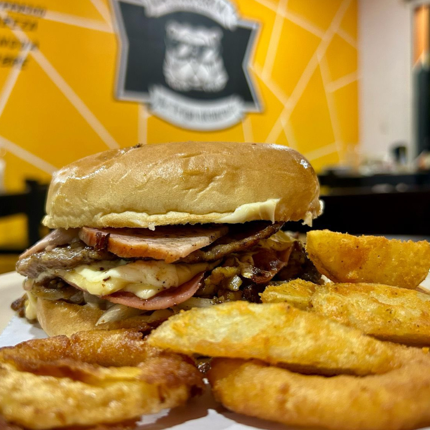Hamburguesa de Pastor