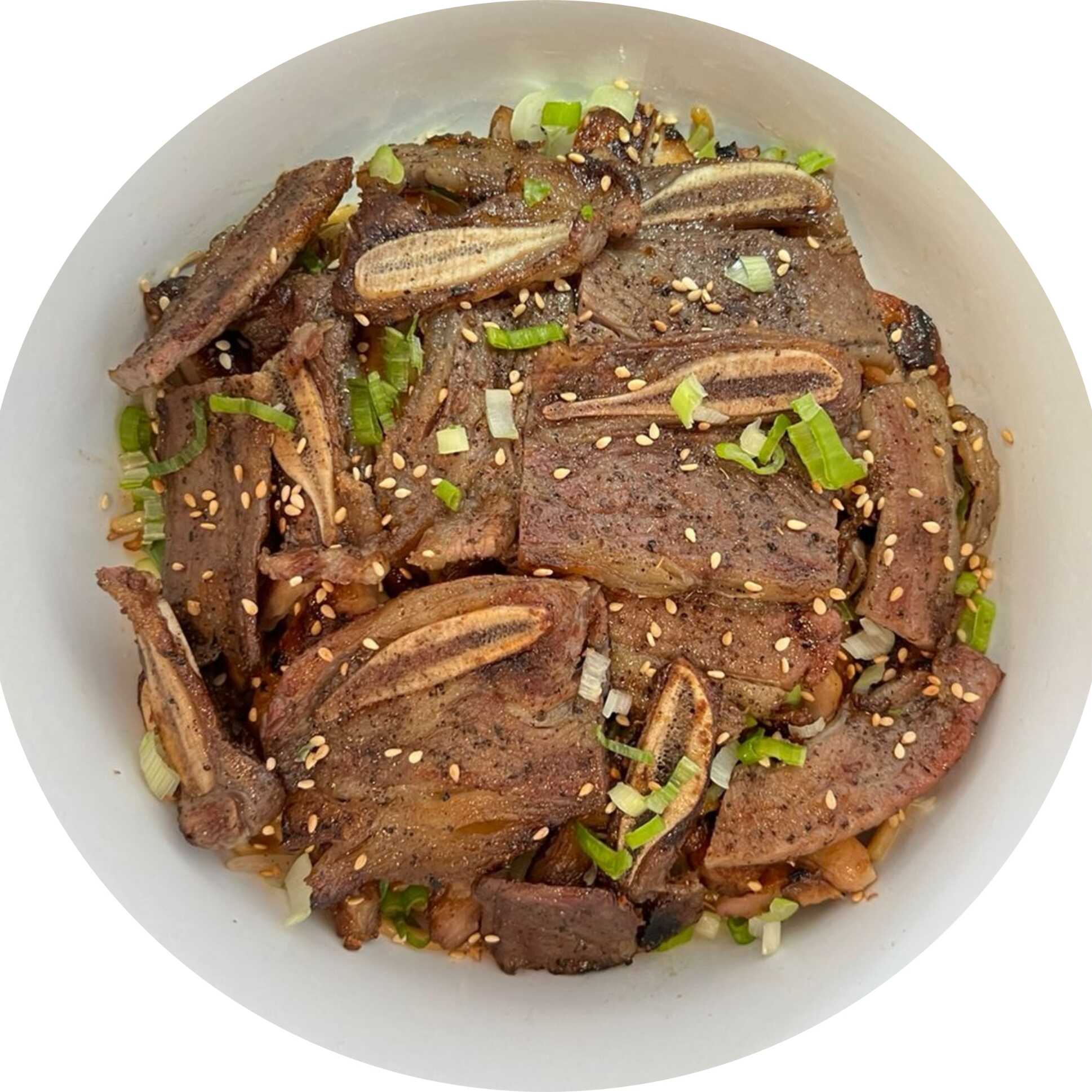 Dry Noodle con Costilla de Res