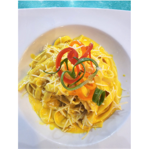 Fetuccini a la Huancaína