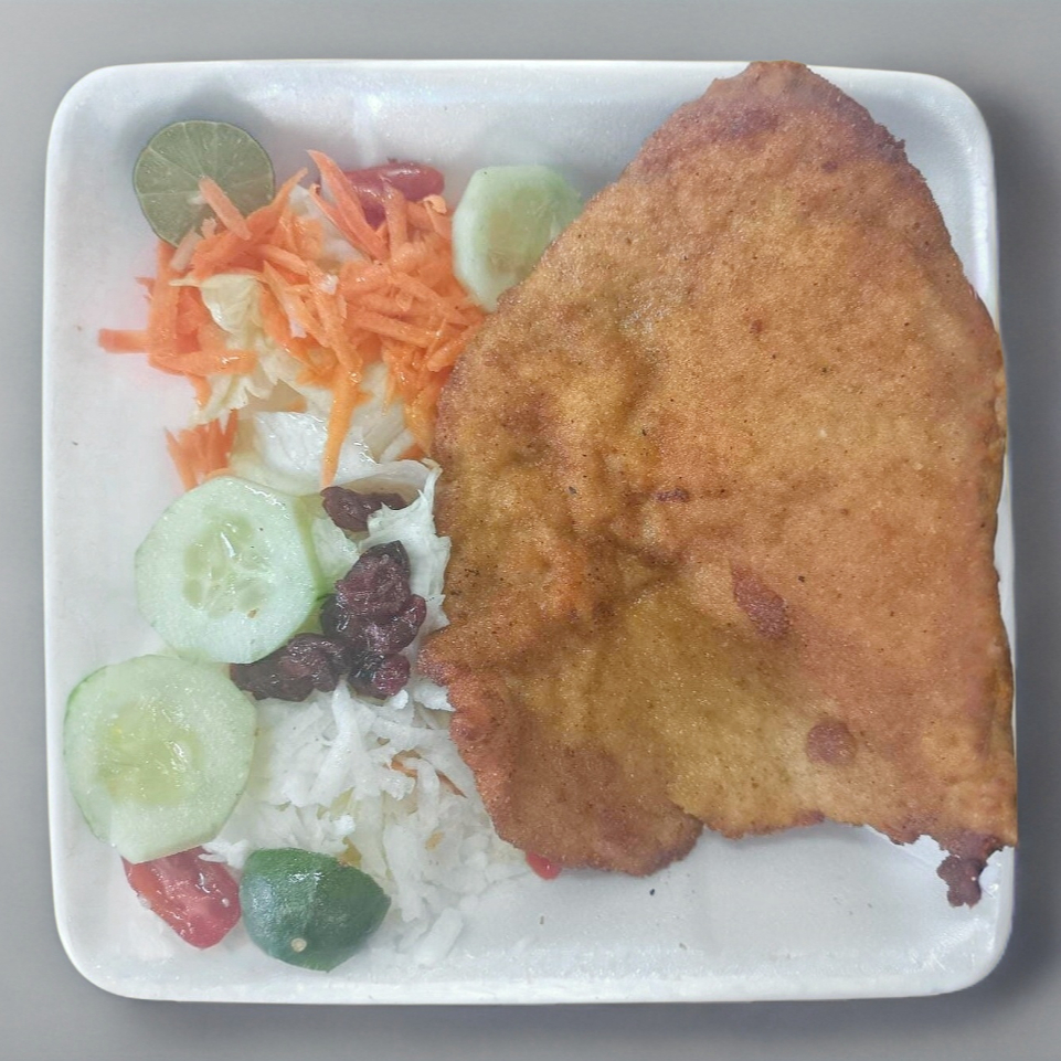 Pechuga al gusto (asada, empanizada, etc...)