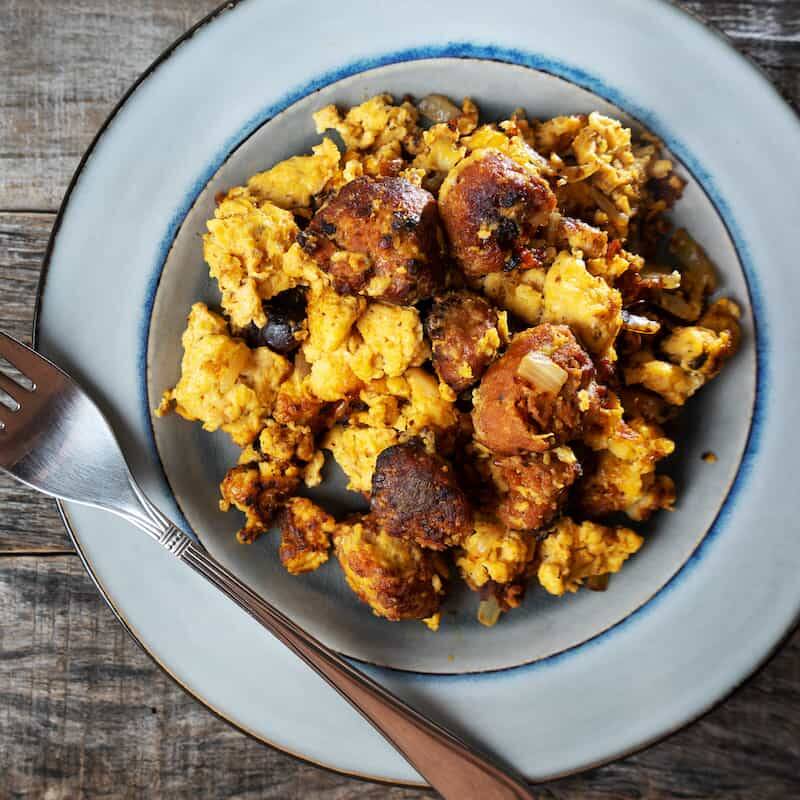 Huevos con Chorizo