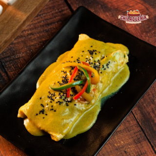 Omelette Crema Poblana