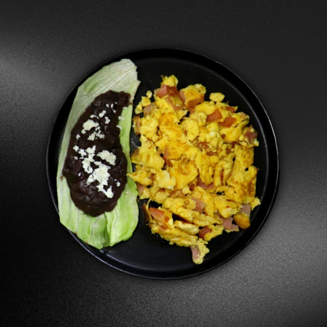 Huevos con Tocino