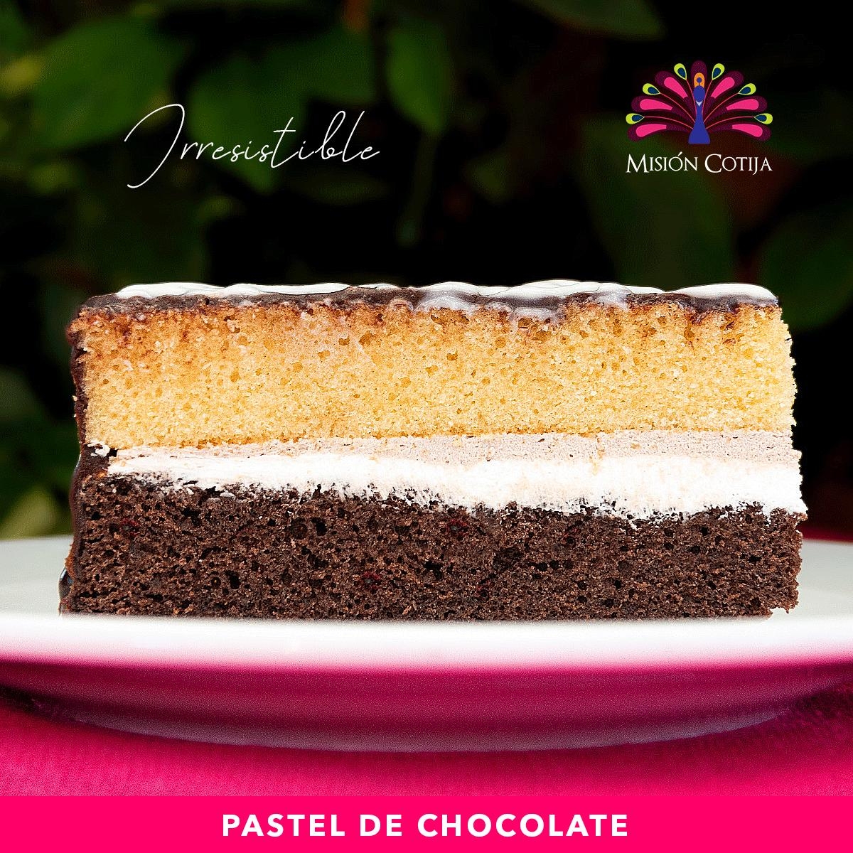 Rebanada de Pastel de Chocolate