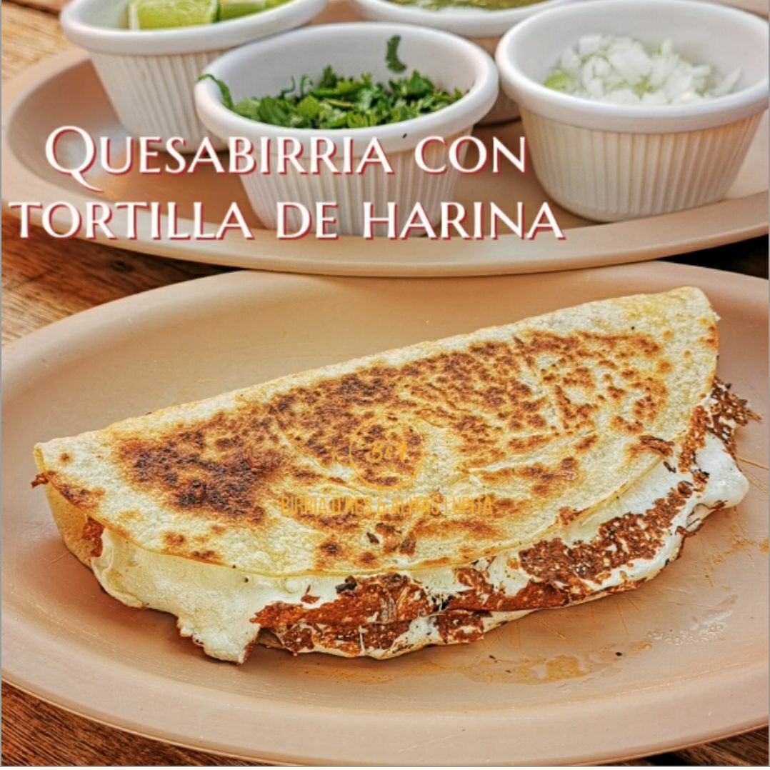 QUESABIRRIA NATURAL TORTILLA DE HARINA