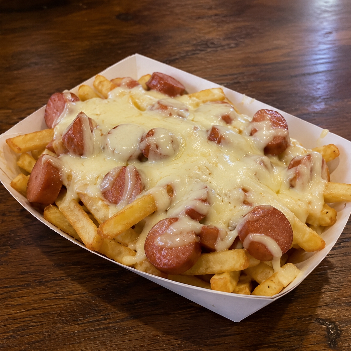 Salchipapa Especial