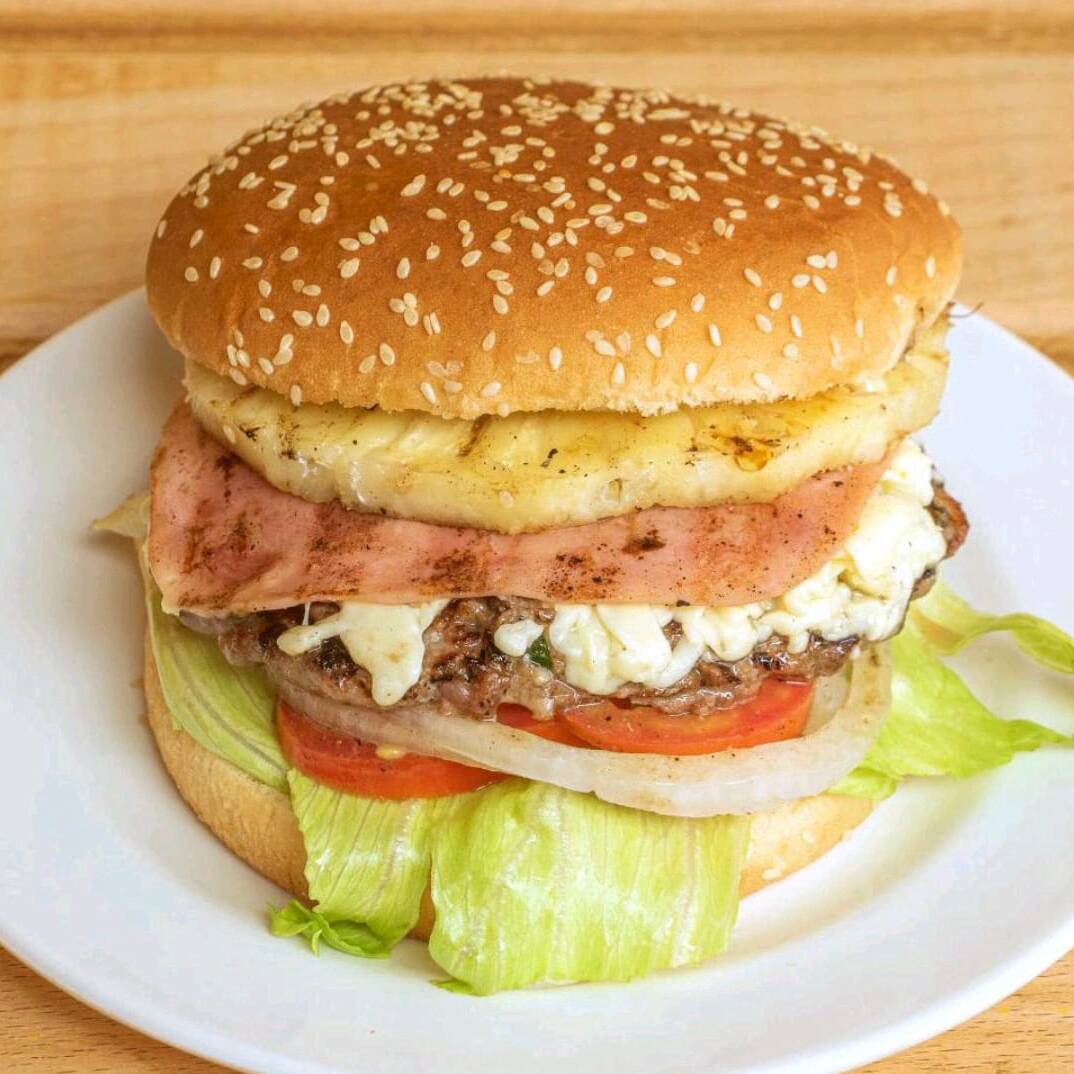 Hamburguesa Hawaiana