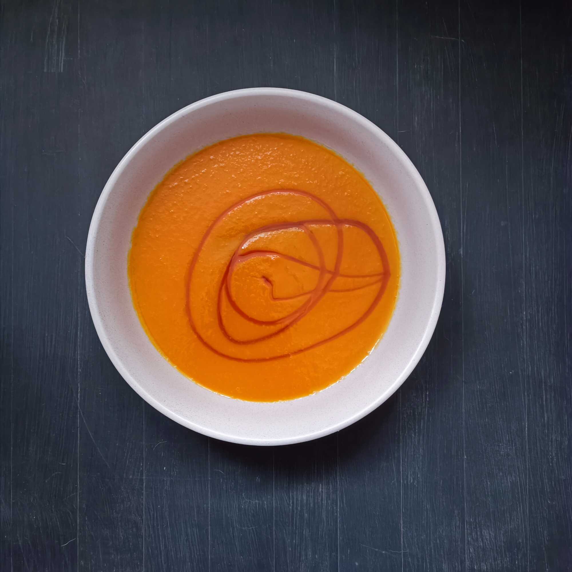 Crema de Zanahoria y Maple VEGAN