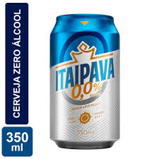 CERVEJA UNID ITAIPAVA 0.0 ÁLCOOL 350ML