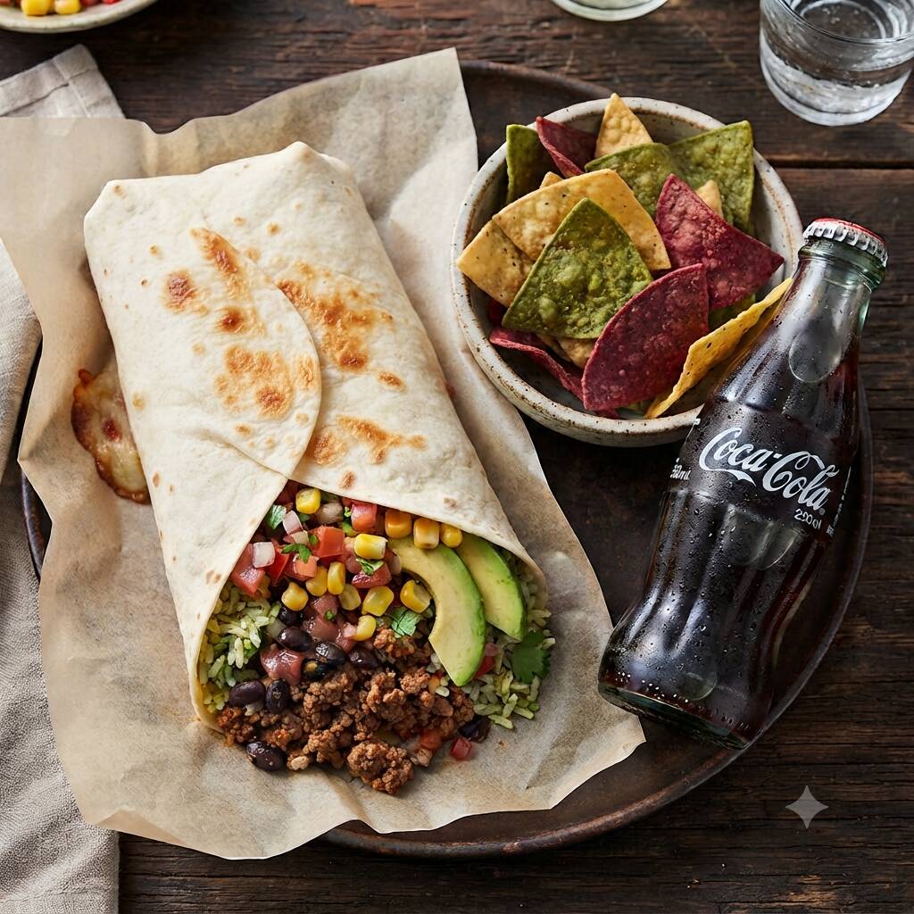 Combo Burrito de Carne
