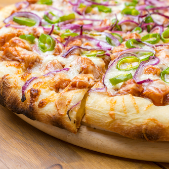 Pizza de Pollo Rostizado
